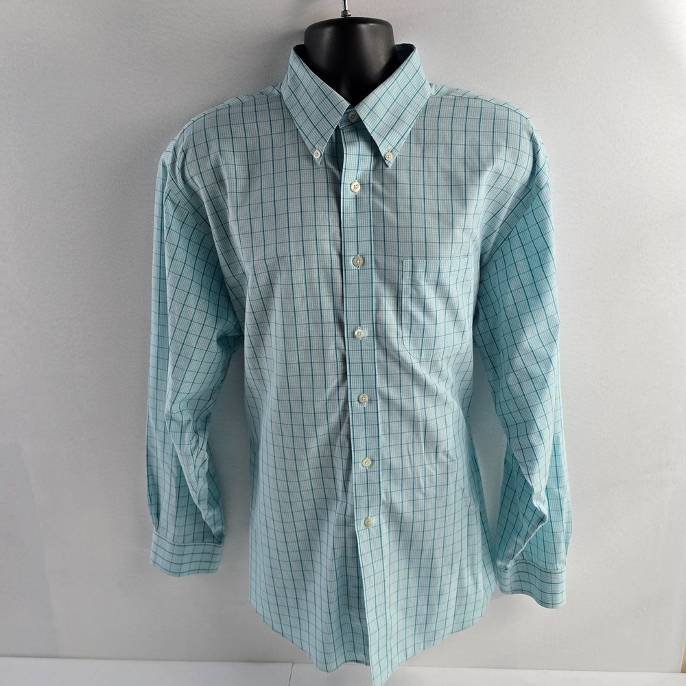 Brooks Brothers dress shirt button down blue XL mens 6922